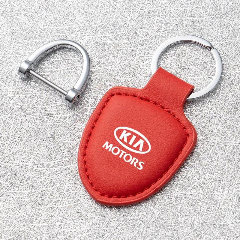1Piece Car Keychain Emblem Key Decoration Colorful For Kia Ceed Sportage Cerato Soul Sorento Picanto Optima Seltos Accessories