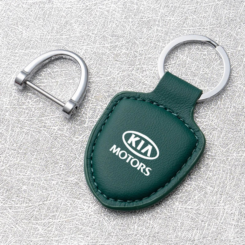 1Piece Car Keychain Emblem Key Decoration Colorful For Kia Ceed Sportage Cerato Soul Sorento Picanto Optima Seltos Accessories
