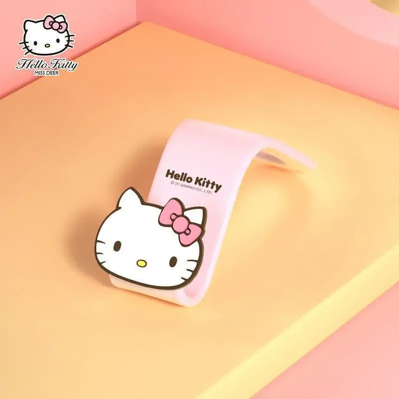 Kawaii Sanrio Hello Kitty Car Hook Cartoon Kuromi Car Rear Seat Load-Bearing Hook My Melody Car Interior Accessories Auto Parts