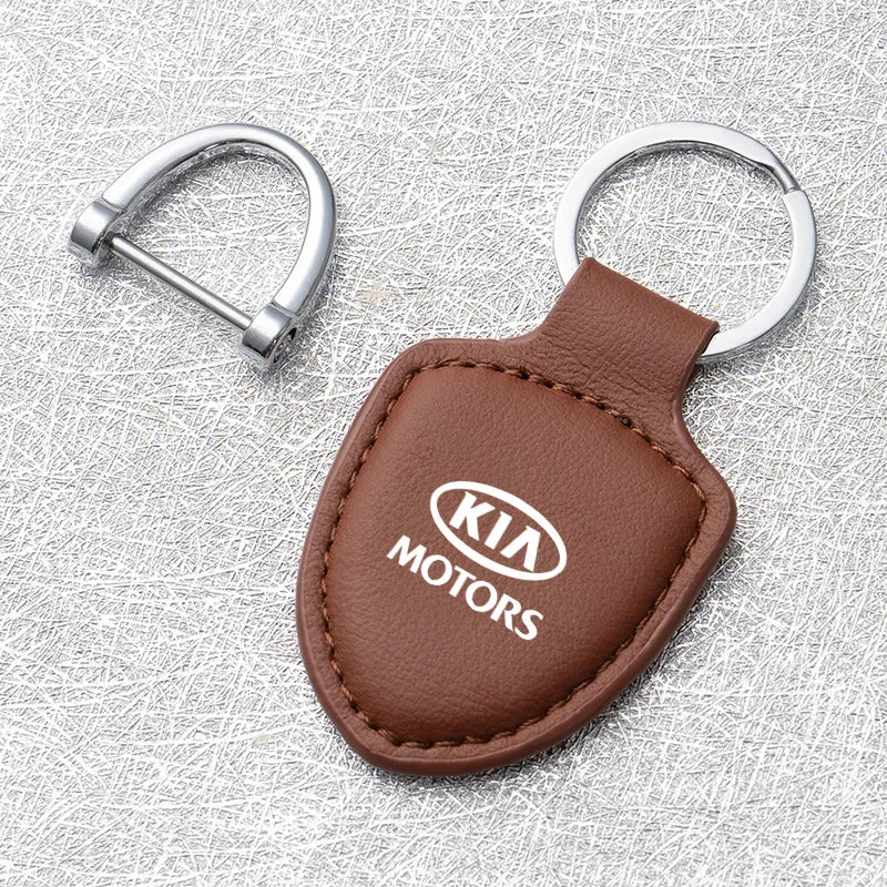 1Piece Car Keychain Emblem Key Decoration Colorful For Kia Ceed Sportage Cerato Soul Sorento Picanto Optima Seltos Accessories