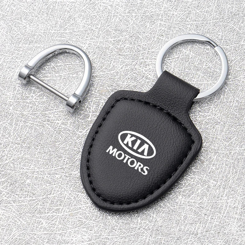 1Piece Car Keychain Emblem Key Decoration Colorful For Kia Ceed Sportage Cerato Soul Sorento Picanto Optima Seltos Accessories