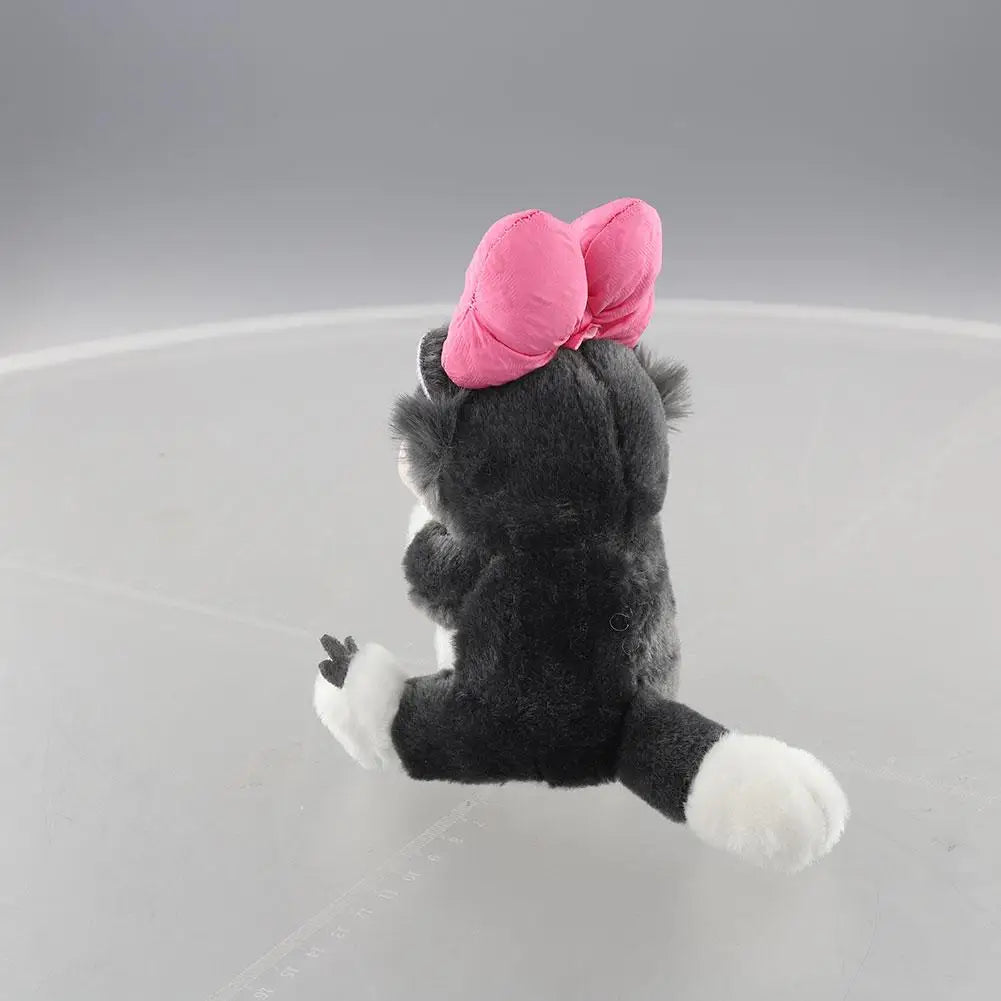 car Cute Plush Kitten Auto Interior Wiper Turn Signal Switch Decoration Car Accessories Personalized Fashion Clutch Sleeve tools