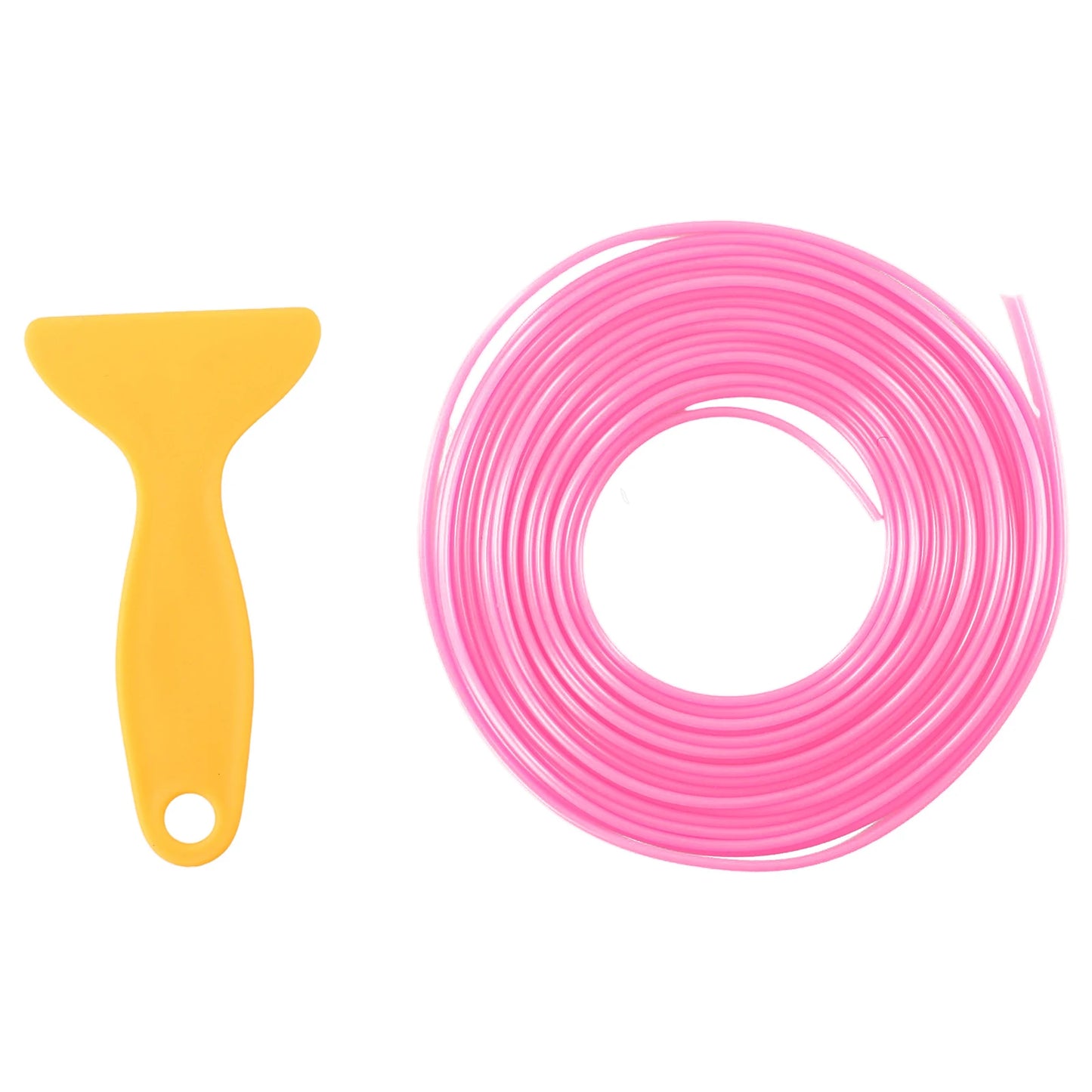 5M Cars Interior Accessories Pink Point Edge Gap Door Panel Moldings Line Trims Universal Auto Interior Accessories