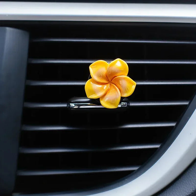 Car Air Conditioning Outlet Perfume Decoration Clip Flower Shape Ornament Car Decoration Accessories   accesorios para auto