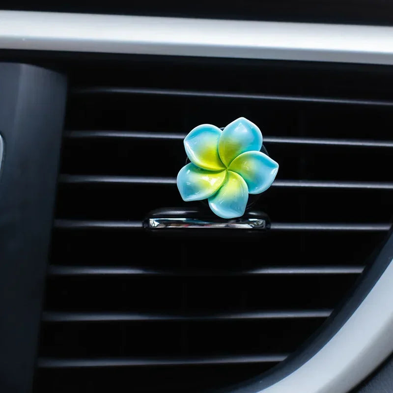 Car Air Conditioning Outlet Perfume Decoration Clip Flower Shape Ornament Car Decoration Accessories   accesorios para auto