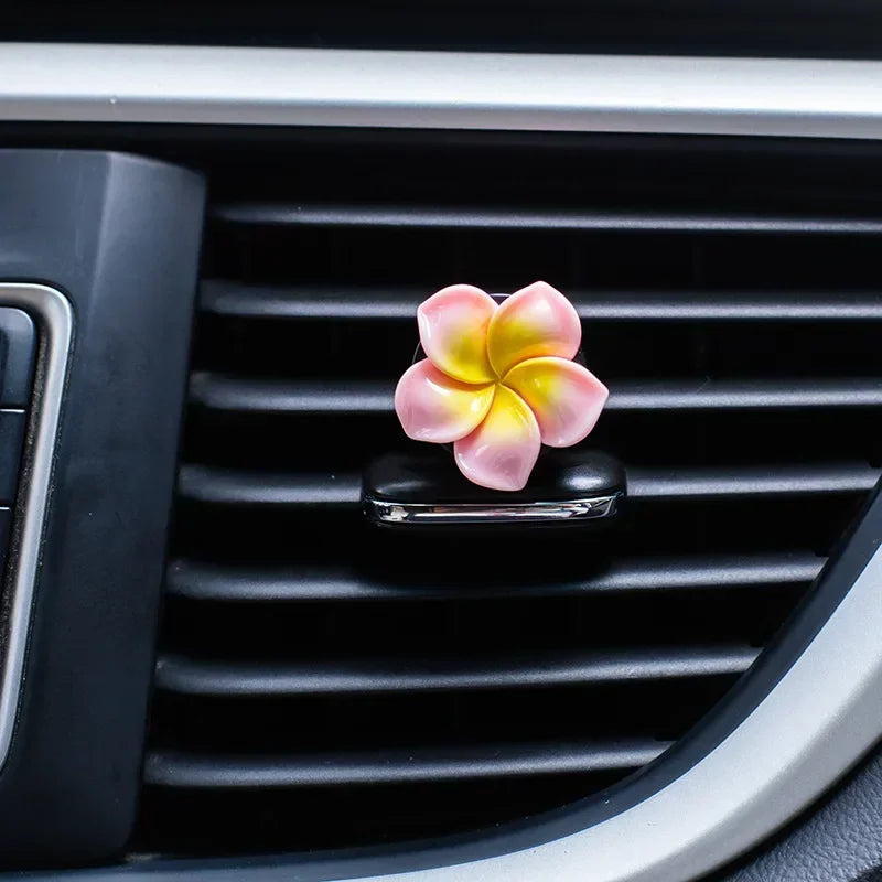 Car Air Conditioning Outlet Perfume Decoration Clip Flower Shape Ornament Car Decoration Accessories   accesorios para auto