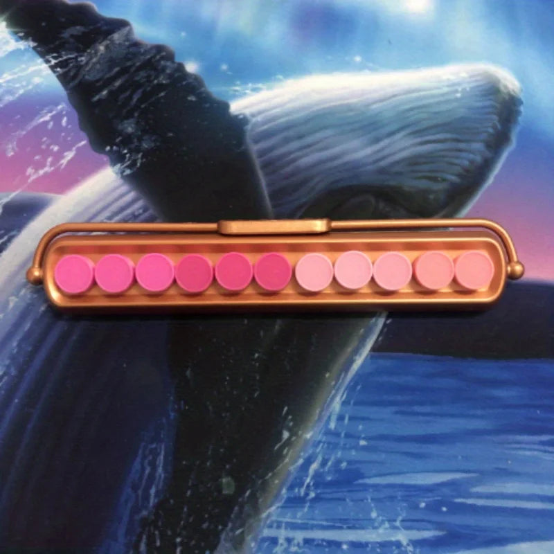 Car Moving Telephone Number Plate Interior Decor Pink Ornament Auto Concealed Luminous Rotate Temporary Parking Card Accessories