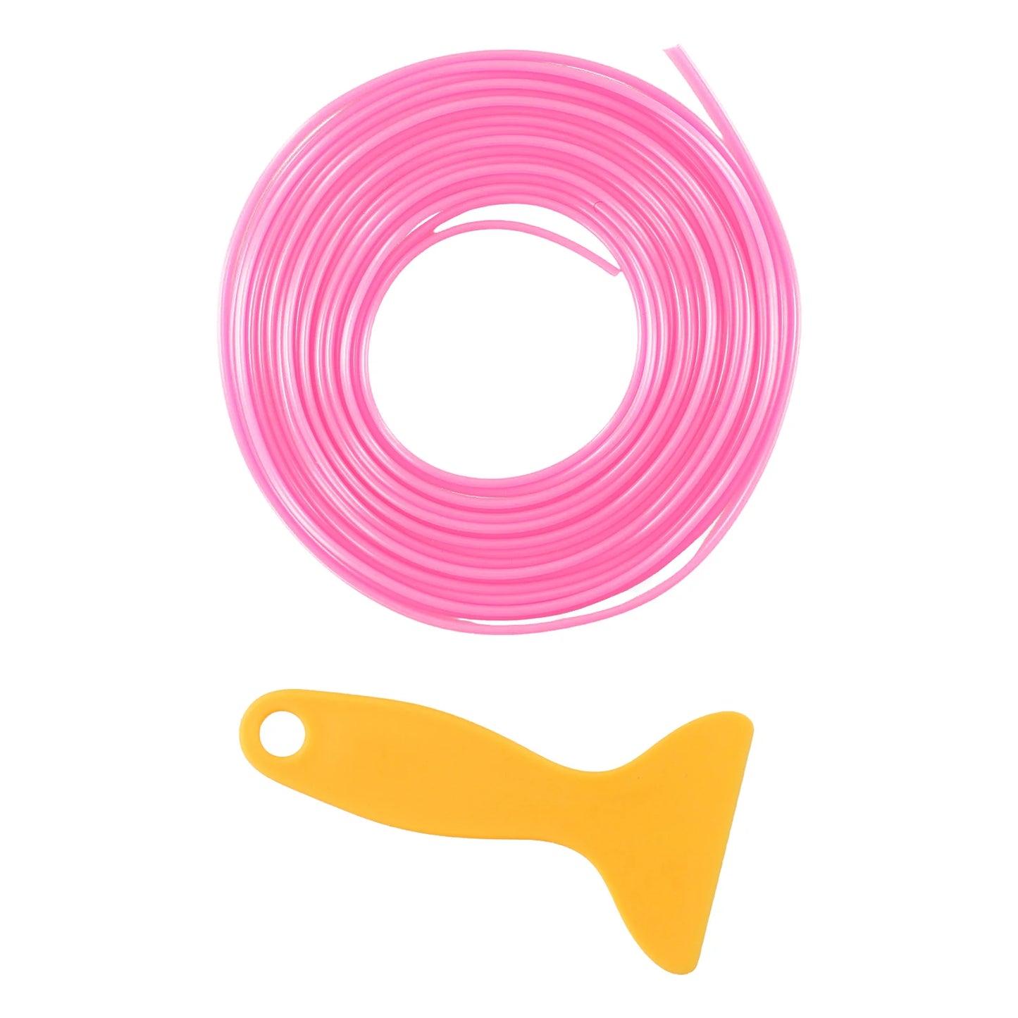 5M Cars Interior Accessories Pink Point Edge Gap Door Panel Moldings Line Trims Universal Auto Interior Accessories