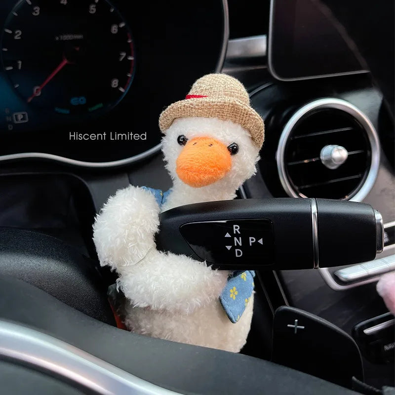 Plush Puppy Clutch Decoration Car Wiper Turn Signal Switch Ornaments kawaii Bowknot Dog Car Wiper Doll Auto Interior Accessories