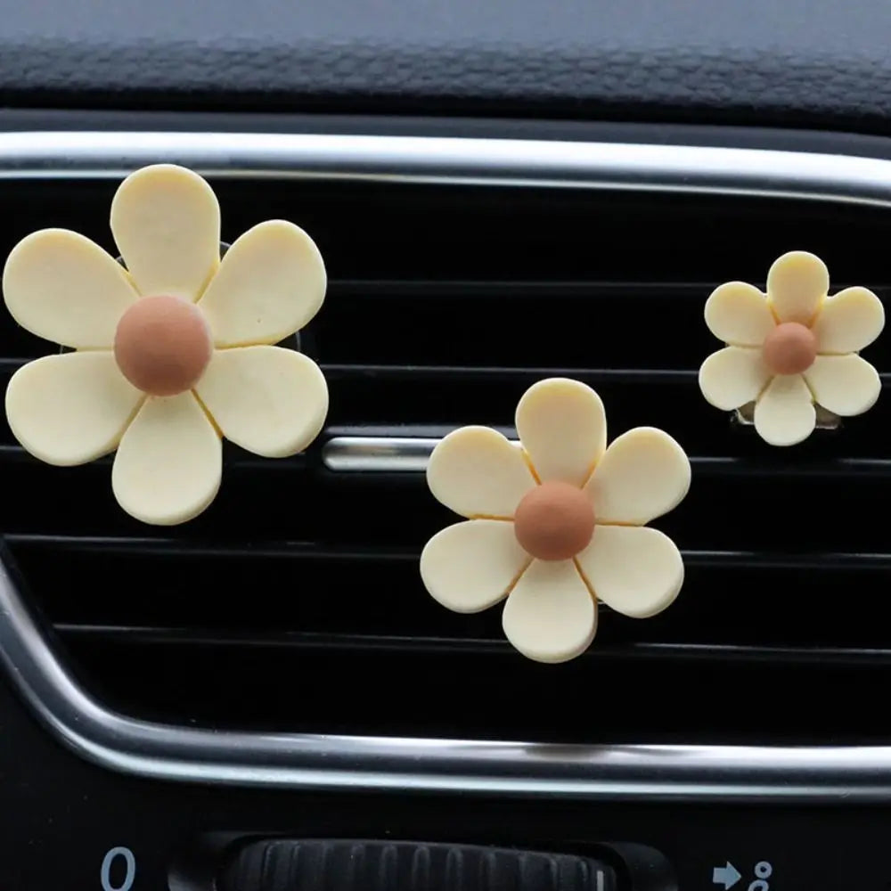 3Pcs/Set Alloy Car Perfume Decorative Clip Car Interior Decoration Auto Accessories Car Air Conditioning Outlet Clip