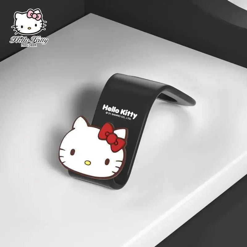 Kawaii Sanrio Hello Kitty Car Hook Cartoon Kuromi Car Rear Seat Load-Bearing Hook My Melody Car Interior Accessories Auto Parts