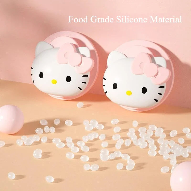 Sanrio Car Hooks Hello Kitty Cartoon Bicycle Holder Cute Car Interior Accessories Multifunction Masks Keys Organizer Hangers