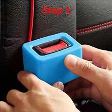 Buckle Up Car Seat Belt Guard Pink Seat Belt Holder Durable Silicone Material Car Accessories Suitable for Kids Toddler Boy Girl